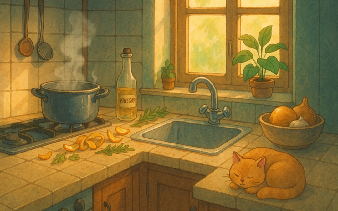 Natural kitchen odor remedies